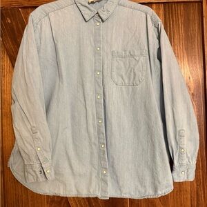 SEZANE Max Shirt light denim